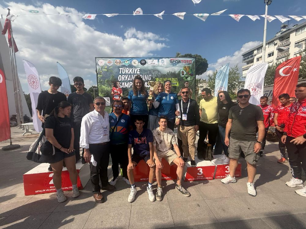 Bucaklı Kadın Sporcular Türkiye Oryantiring şampiyonu oldu