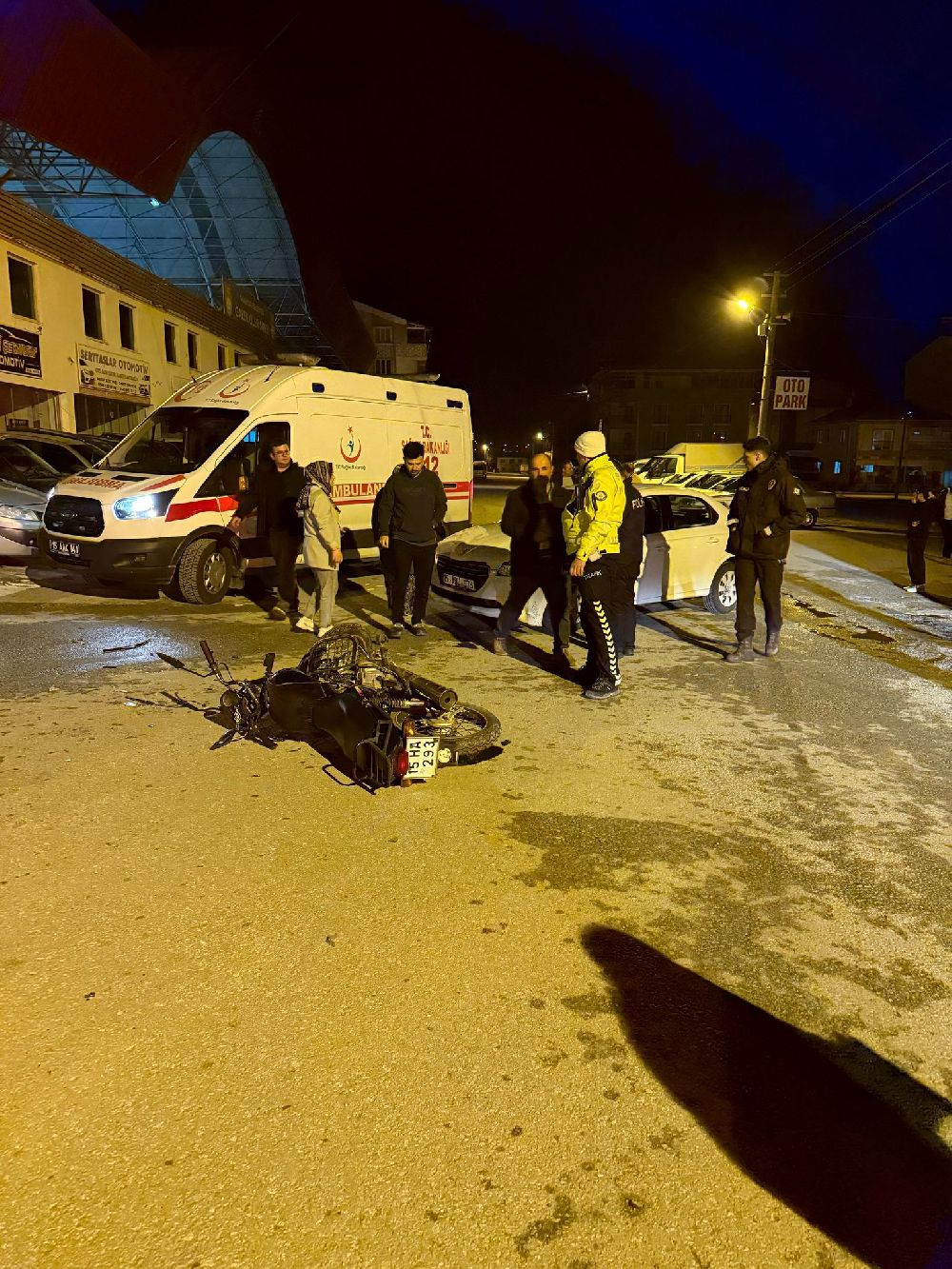 Burdur'da trafik kazası Sürücü ağır yaralandı