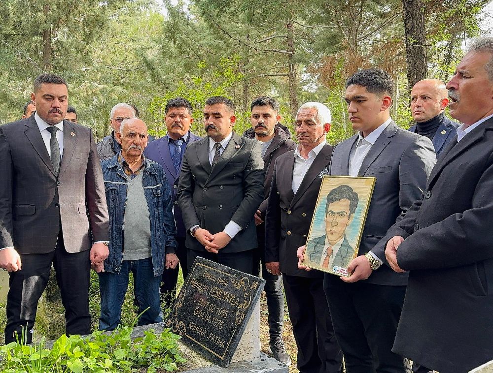 Burdur'da Ülkücü Şehit Ramazan Yeşilyayla anıldı