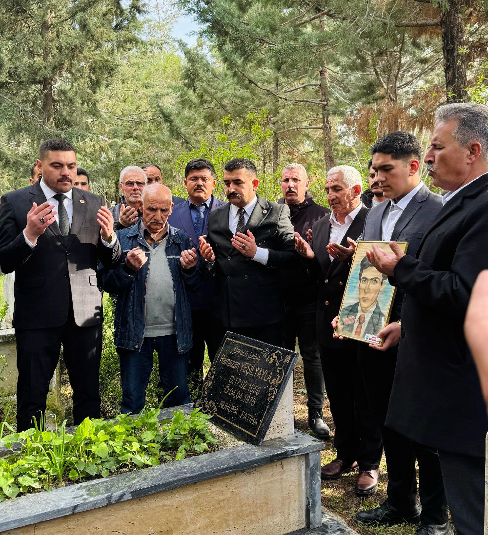 Burdur'da Ülkücü Şehit Ramazan Yeşilyayla anıldı