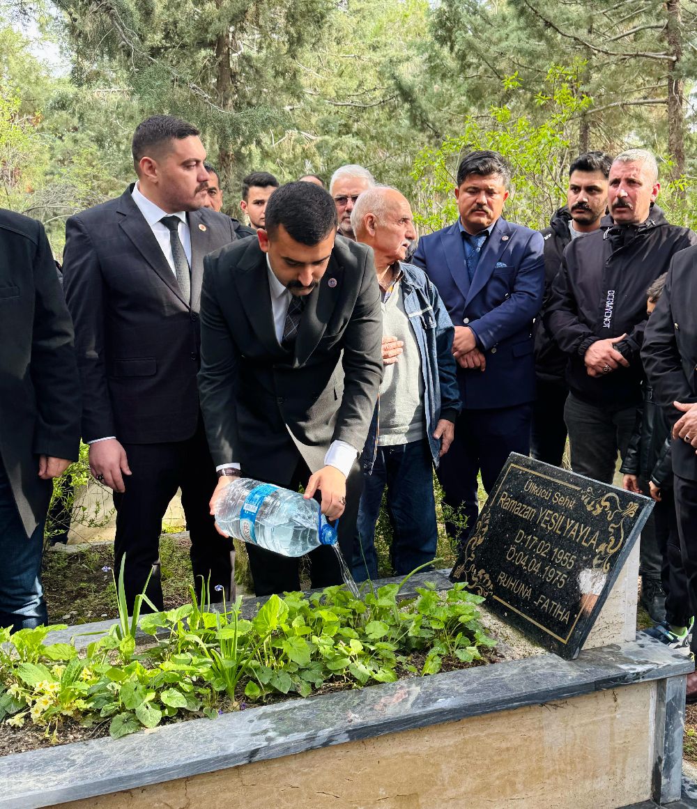 Burdur'da Ülkücü Şehit Ramazan Yeşilyayla anıldı