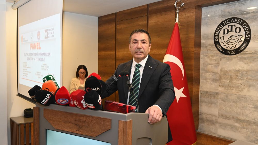  DTO Başkanı Erdoğan: "Ticaret değil, servet vergilendirilmeli"