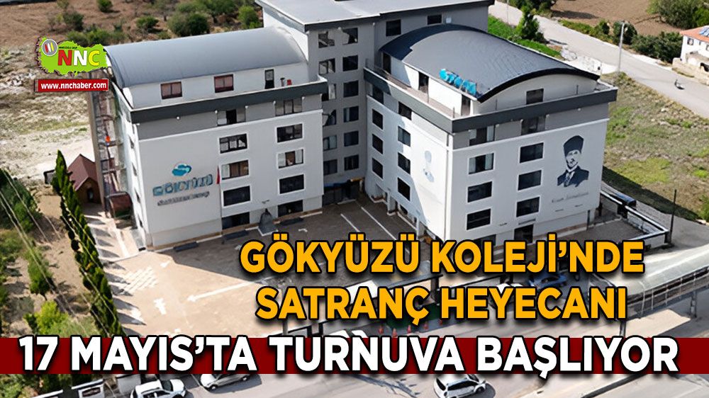 Gökyüzü Koleji'nde satranç turnuvası heyecanı başlıyor