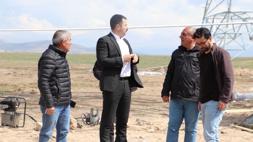 Kaymakam Karali'den trafo merkezine ziyaret