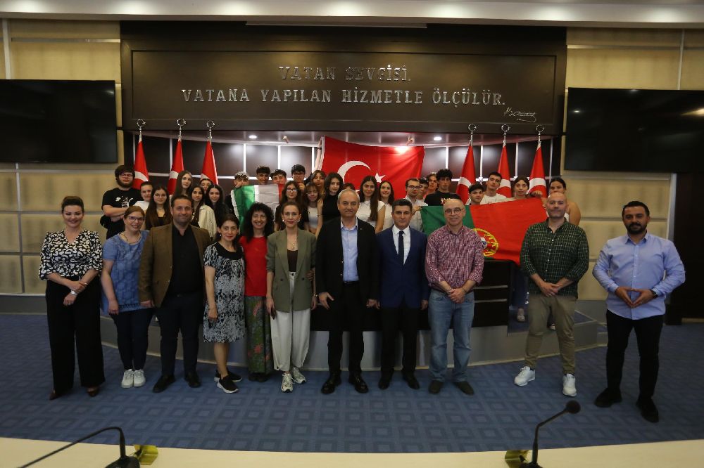 Kocagöz, Erasmus öğrencilerini ağırladı