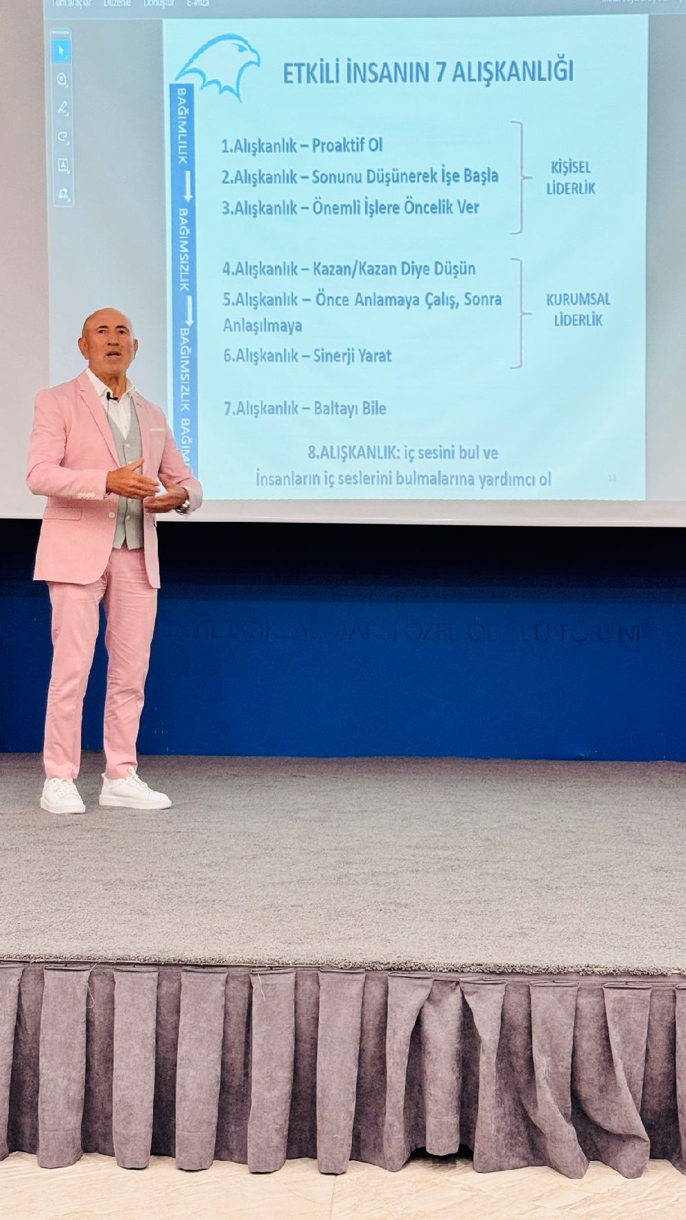 MAKÜ'de girişimcilik etkinliği Kemal Şahin öğrencilerle buluştu