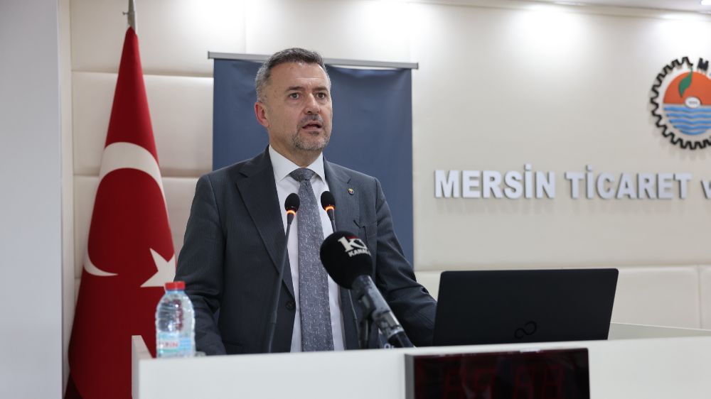 MTSO Başkanı Çakır: "ABD pazarı Mersin için yeni fırsatlar sunuyor"