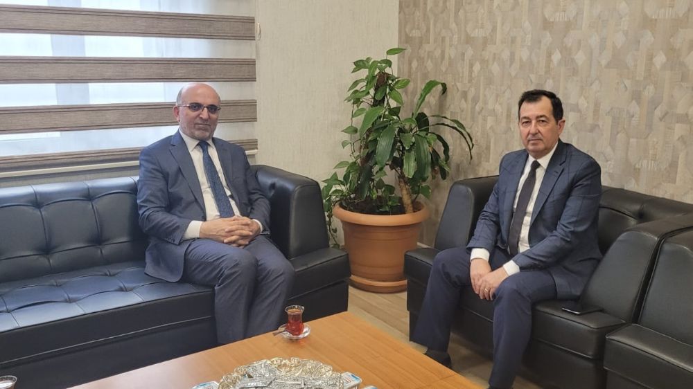 Müftü İmamoğlu kurban vekaleti tesliminde bulundu