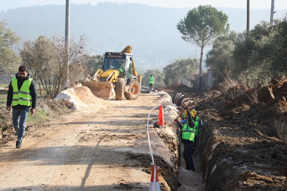 MUSKİ’nin Yatağan’da yaptığı ilave su çalışması tamamlanıyor