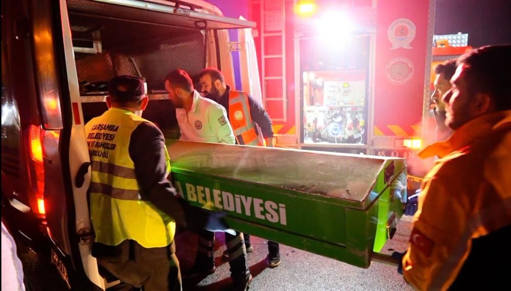 Samsun'da feci kaza Burdur MAKÜ'lü öğrenci ve ailesi hayatını kaybetti