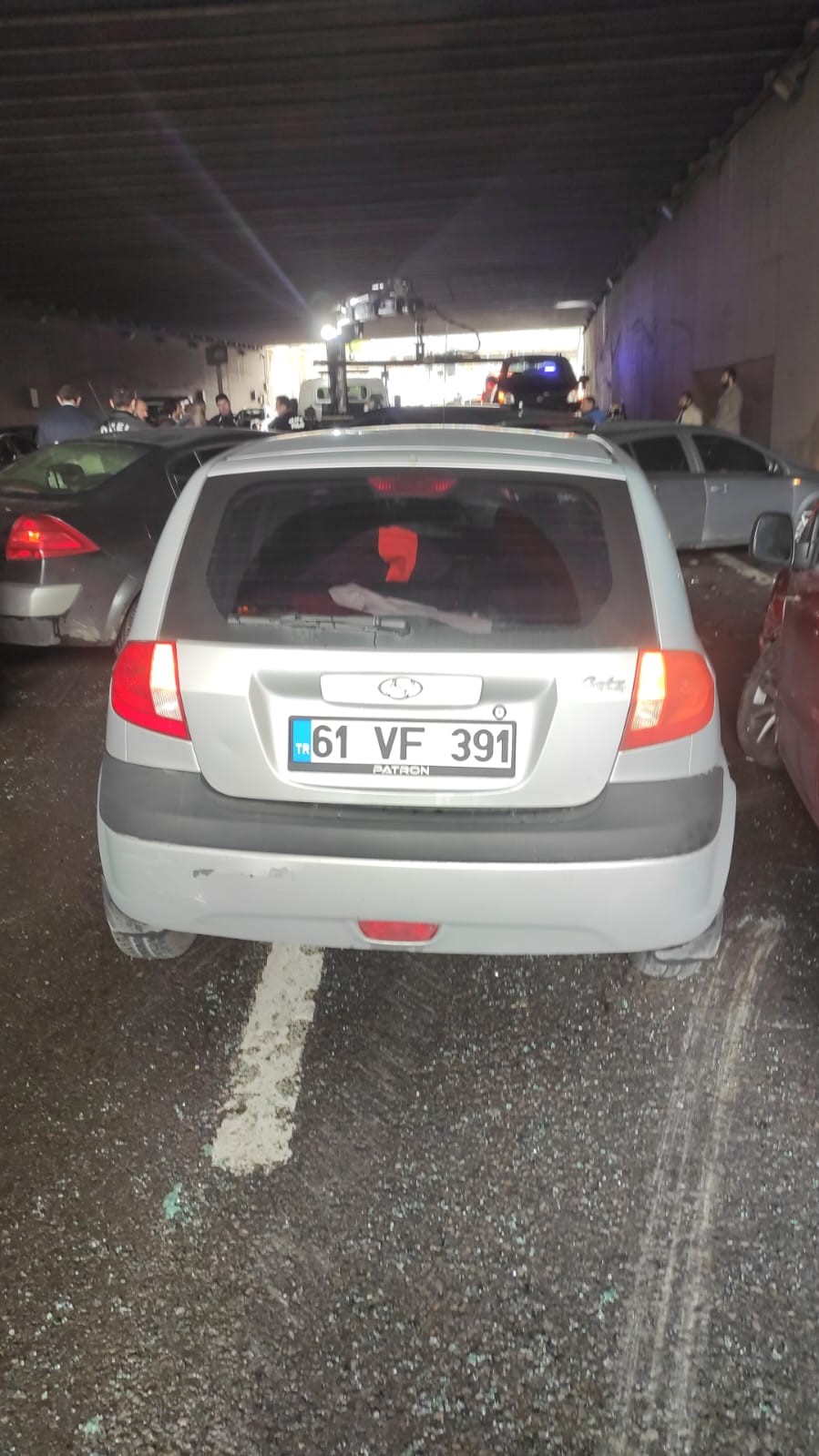 Trabzon’da 25 araç birbirine girdi 12 yaralı