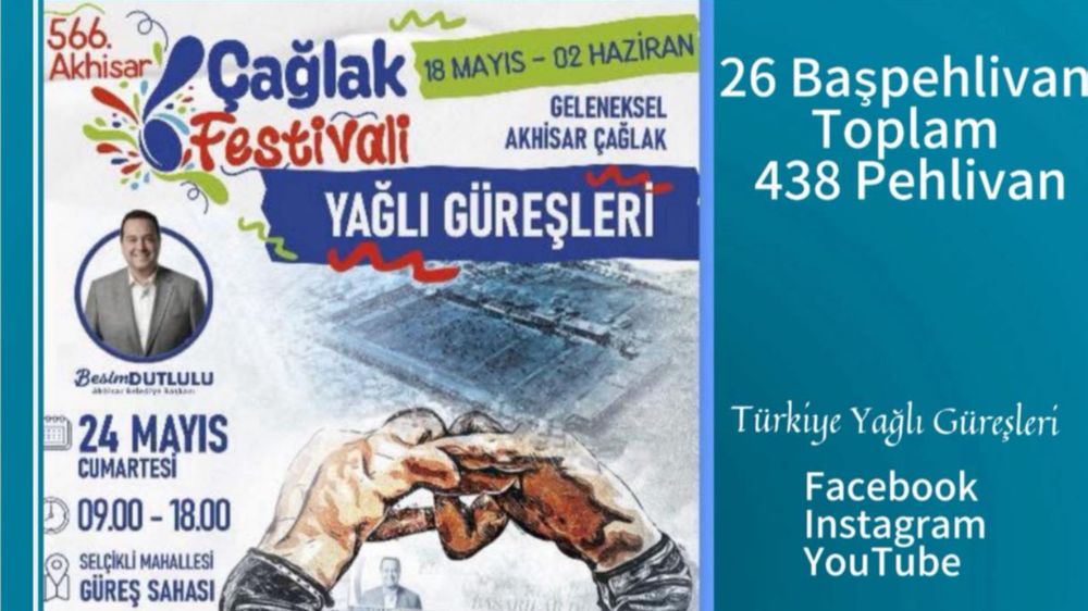 566. Akhisar Çağlak Yağlı Güreşleri Başlıyor  Başpehlivanlığı  kim kazanacak  canlı yayın var mı 
