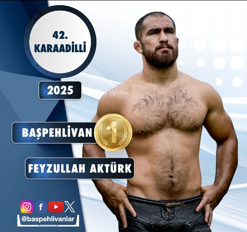 Afyonkarahisar’ın Şuhut Karaadilli Yağlı pehlivan güreşlerinde Başpehlivan kim oldu Güreş ağalığı kimde kaldı