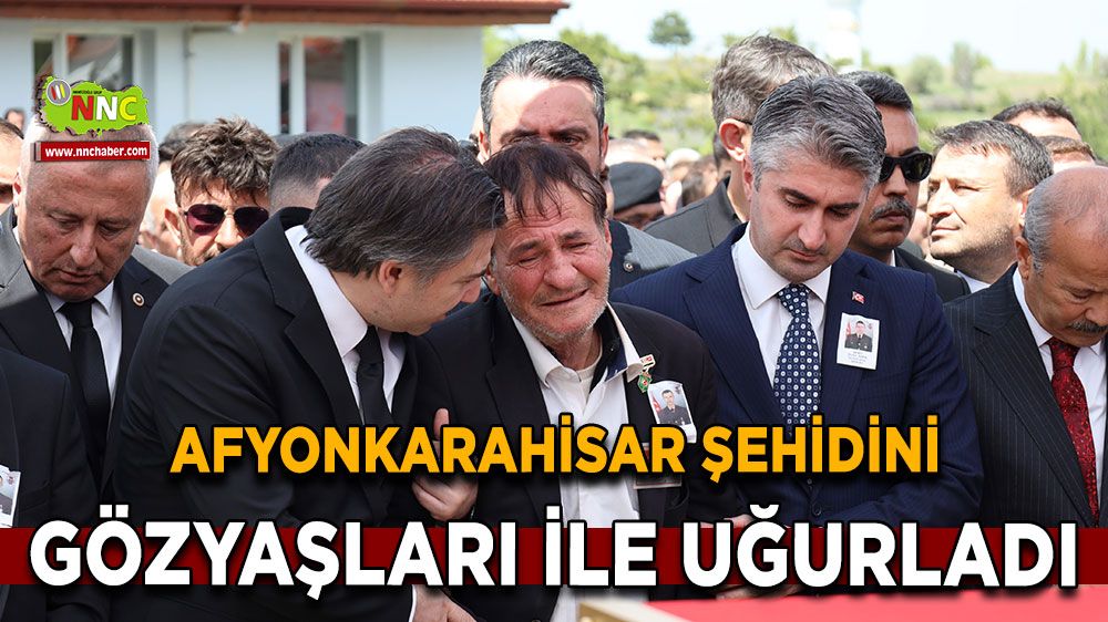 Afyonkarahisar kahramanını uğurladı