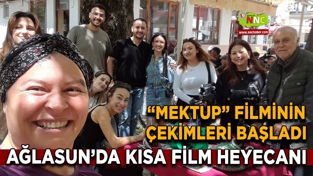 Ağlasun’da Kısa Film Heyecanı: “Mektup” Filminin Çekimleri Başladı