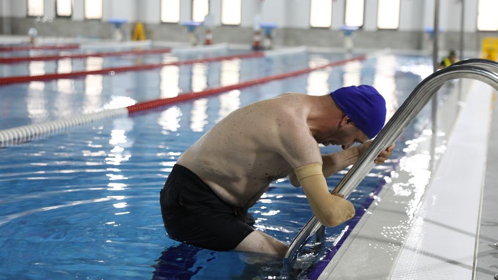 Alanya’da engelli bireyler sporla güçleniyor