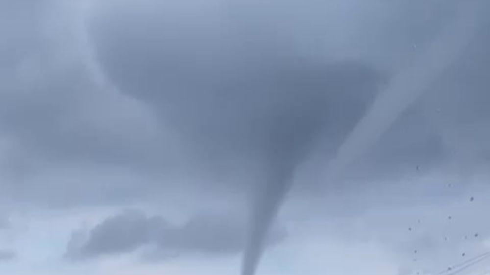 Alanya’da hortum korkuttu
