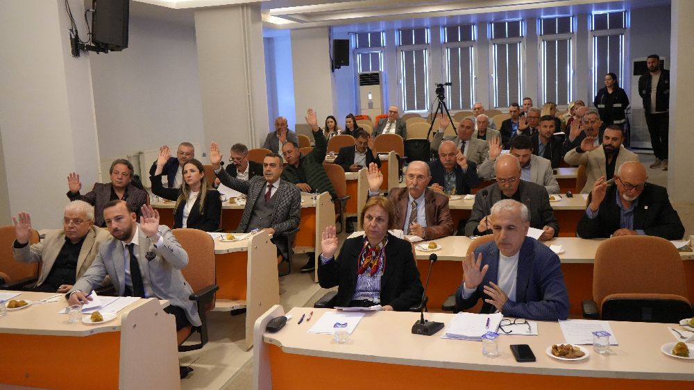 Atakum meclisinde 12 madde görüşüldü