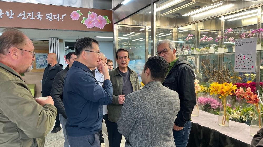 ATB kesme çiçek URGE heyeti Japonya ve Kore'de temaslarda bulundu