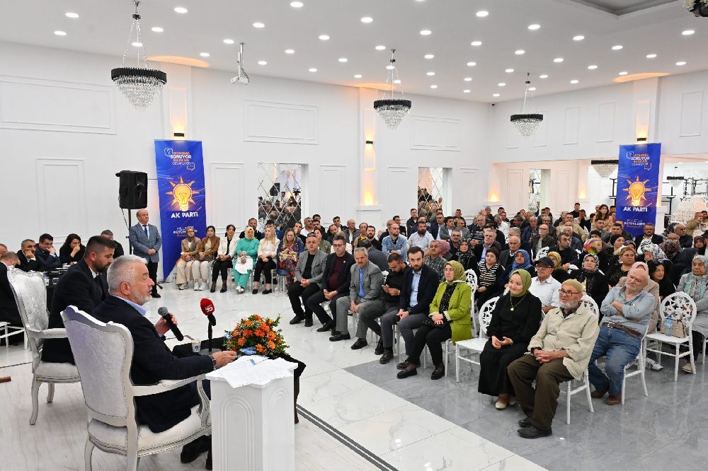 Başkan Başdeğirmen Gülcü Mahallesi'nde vatandaşlarla buluştu