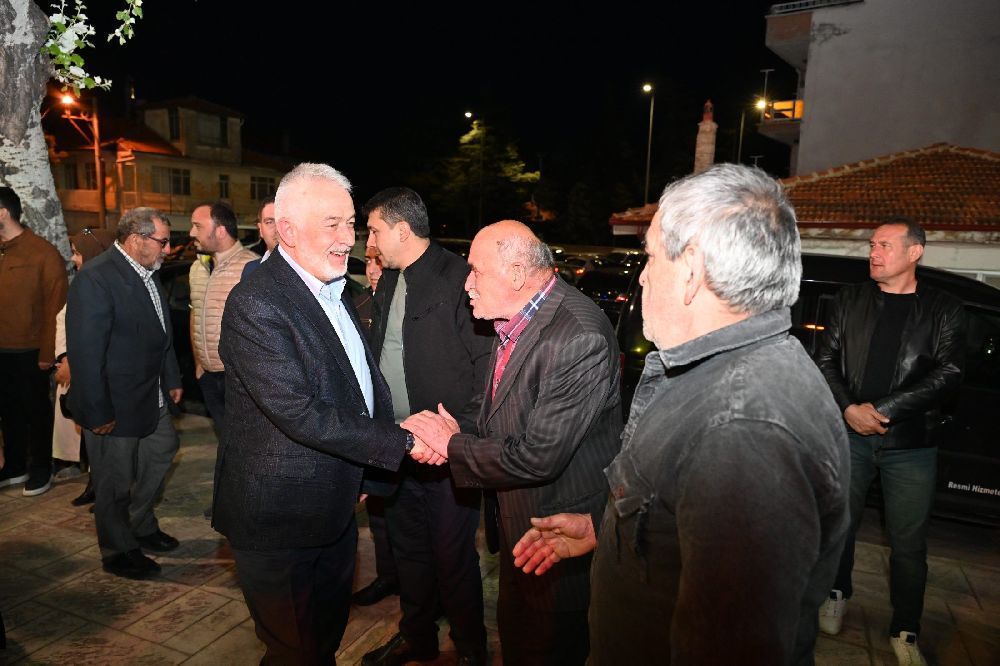 Başkan Başdeğirmen Gülcü Mahallesi'nde vatandaşlarla buluştu