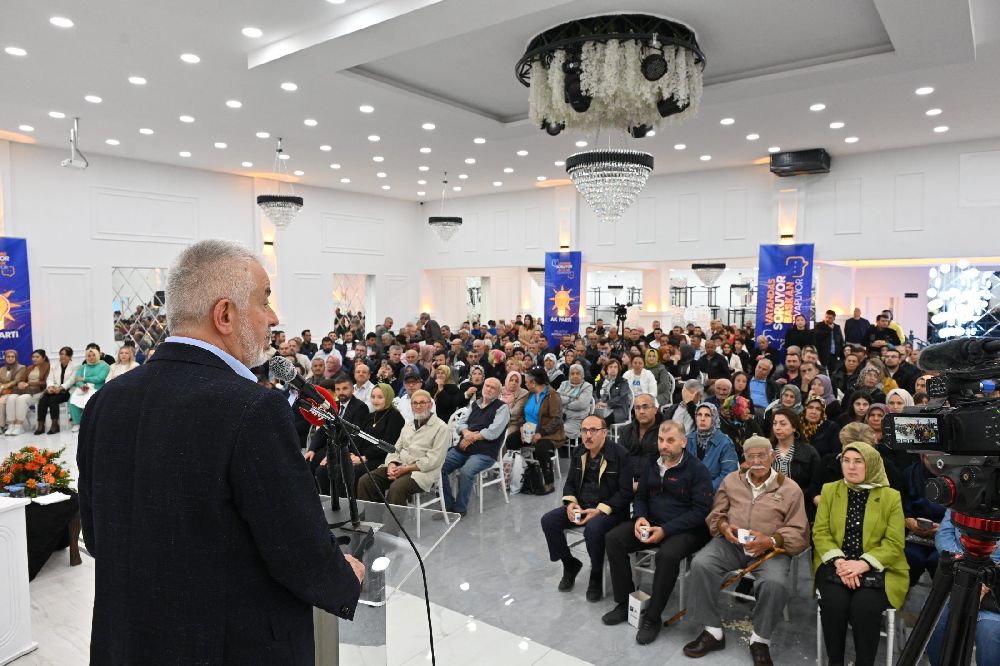Başkan Başdeğirmen Gülcü Mahallesi'nde vatandaşlarla buluştu