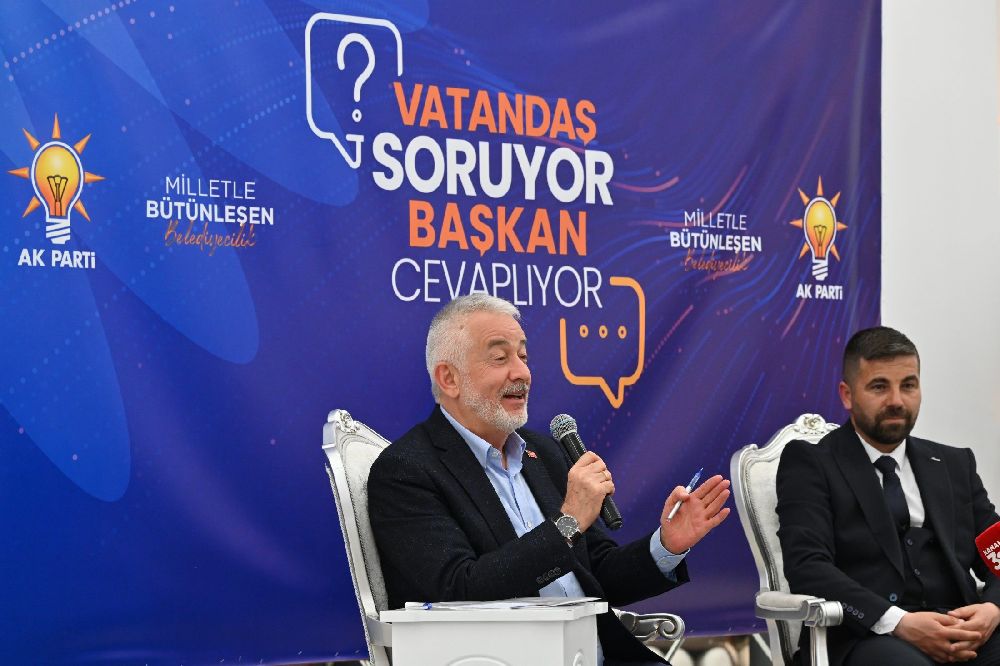 Başkan Başdeğirmen Gülcü Mahallesi'nde vatandaşlarla buluştu