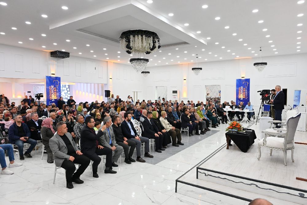 Başkan Başdeğirmen Gülcü Mahallesi'nde vatandaşlarla buluştu