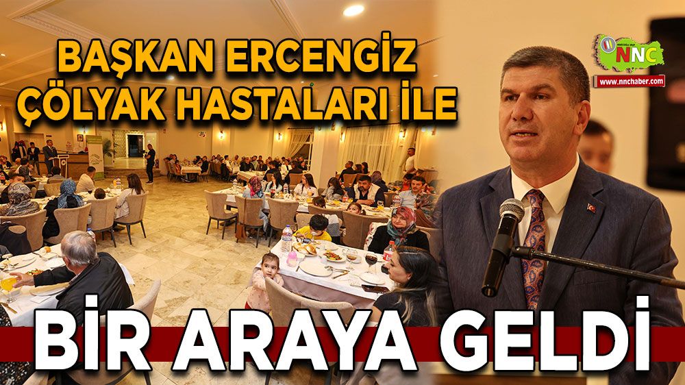 Başkan Ercengiz’den çölyak hastaları ile bir araya geldi