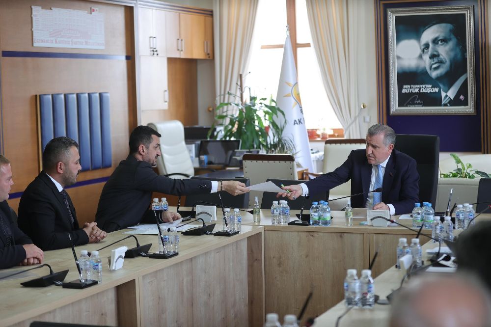 Başkan İlyas Delen Ankara'da! Spor salonu ve tesisler geliyor