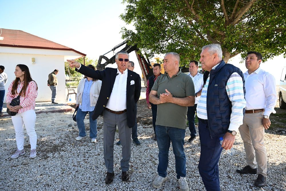 Başkan Topaloğlu ilçe genelindeki çalışmaları denetledi