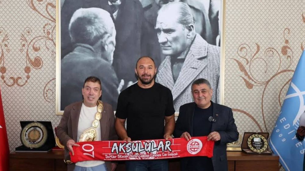 Başpehlivan Ali Gürbüz Artık Antalya Aksu İçin Güreşecek 