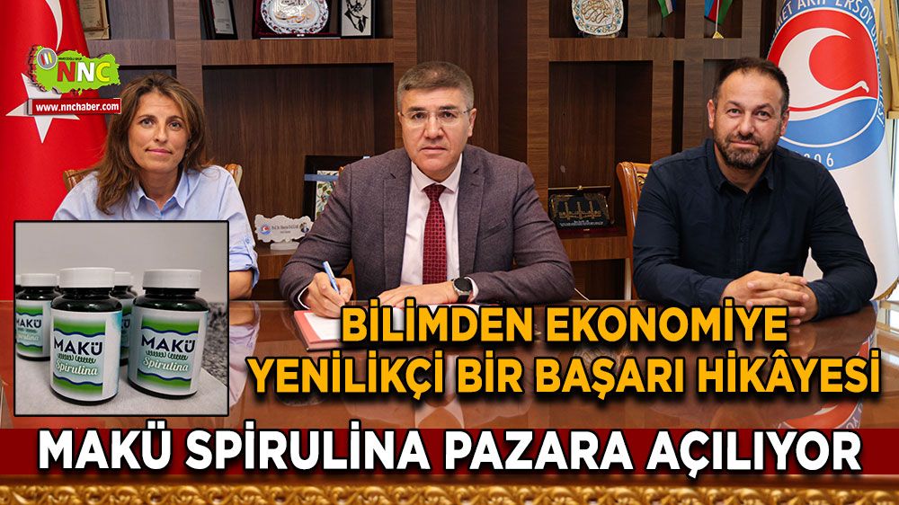 Bilimden ekonomiye yenilikçi bir başarı hikâyesi: MAKÜ Spirulina