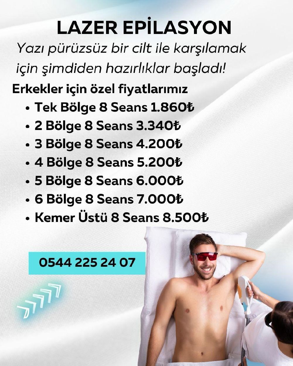 Bucak Mabel’de erkekler ve kadınlar için kampanya Geç kalmadan yararlanın