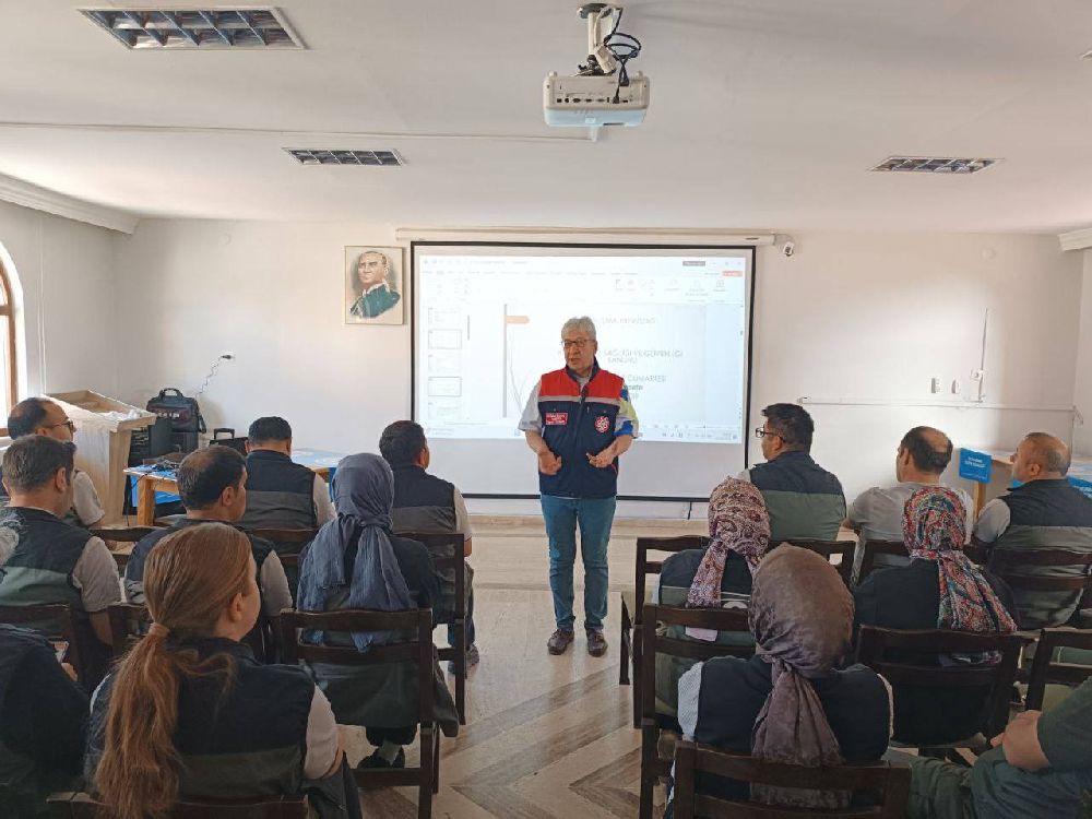 Bucak'ta yangın işbaşı eğitimleriyle sezona hazırlık