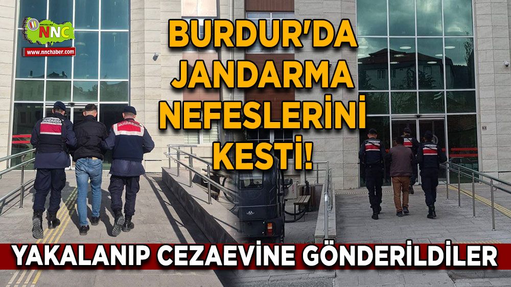 Burdur'da jandarma nefeslerini kesti! Yakalanıp cezaevine gönderildiler