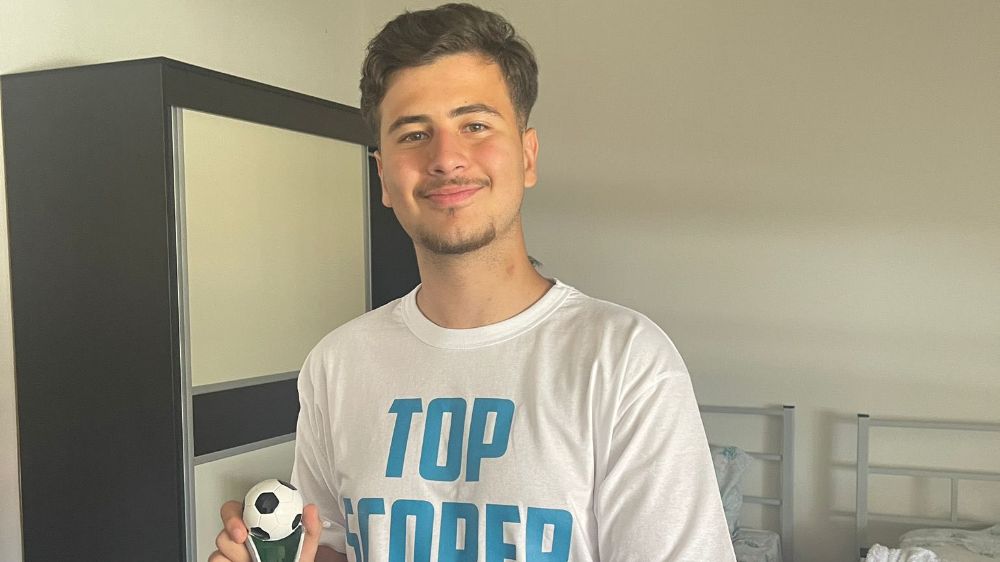 Burdur Tefenni'li  Şeref Sertcan, Avrupa ve Balkan Spor Oyunları'nda Gol Kralı Oldu!