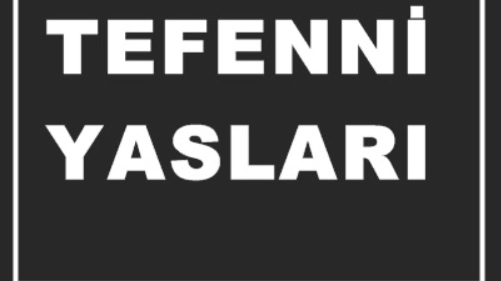 Burdur Tefenni Yasları 