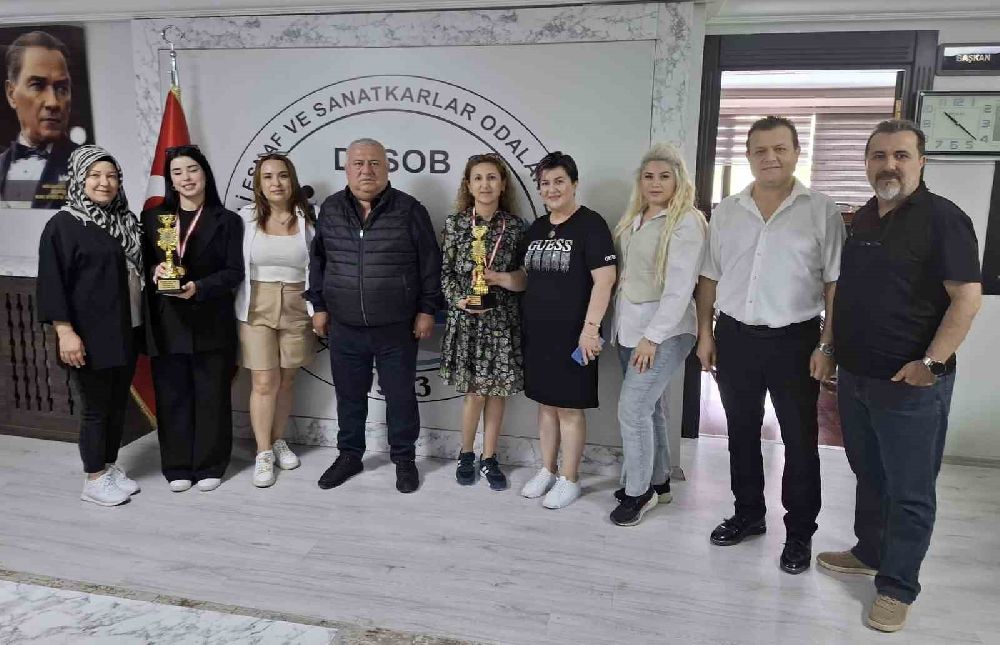 DESOB Başkanı Erbeği, Denizli’nin yıldızlarını ağırladı