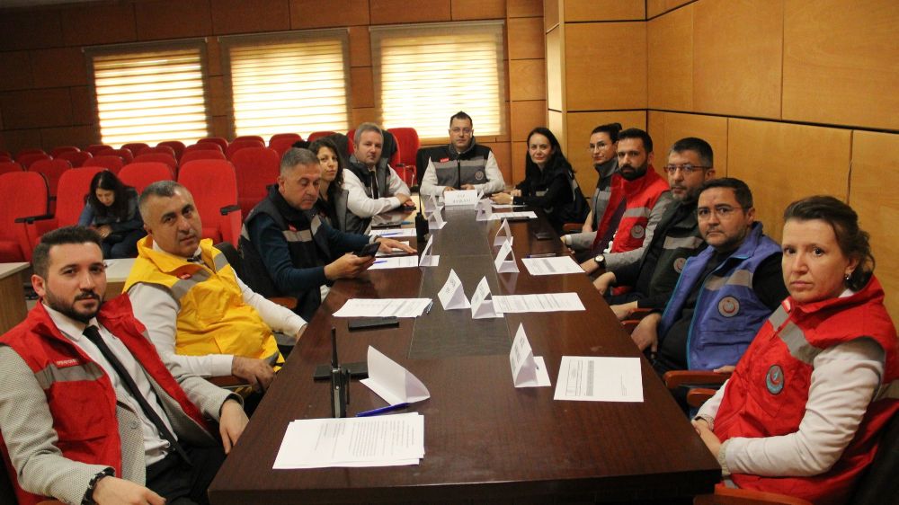  Devlet Hastanesi’nde gerçekçi yangın tatbikatı