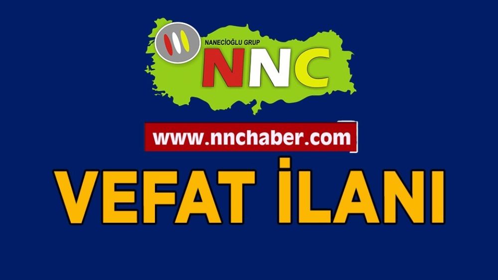 Elmalı Vefat Salih Aytar