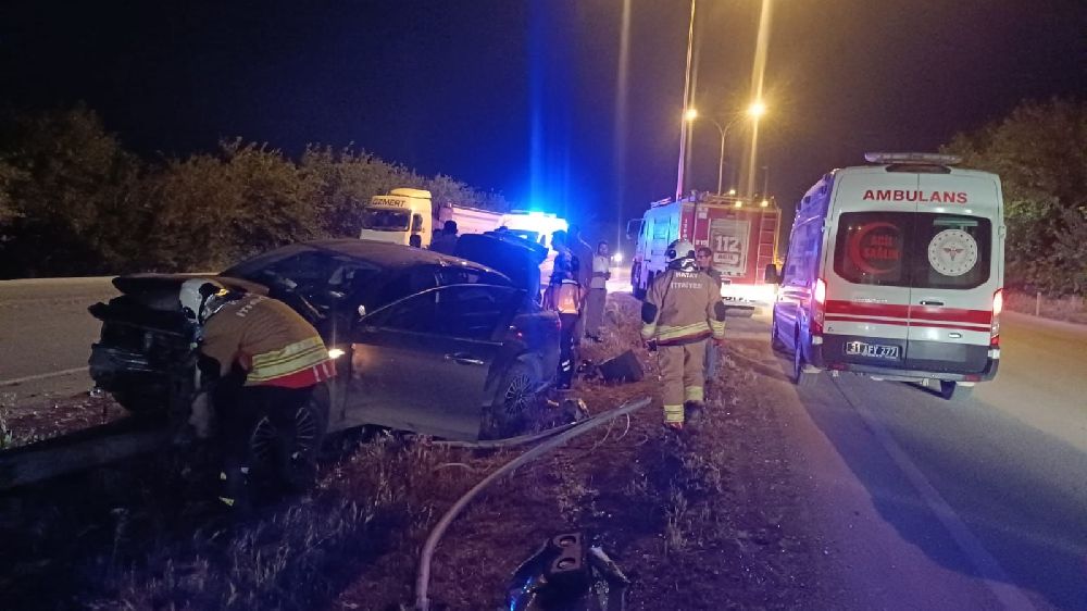 Evladının kaza yapmasına kızan baba "adam ol" diyerek sitem etti