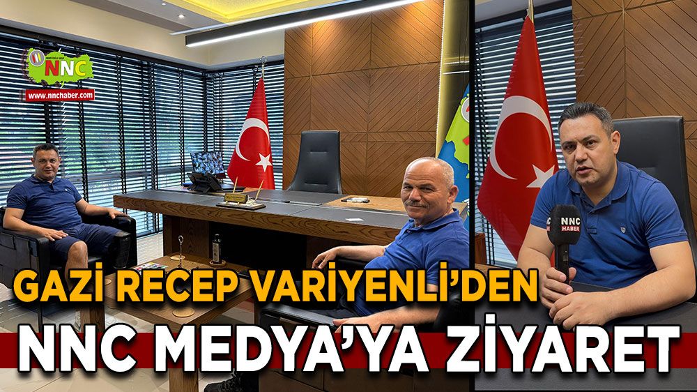 Gazi Recep Variyenli'den NNC Medya'ya ziyaret