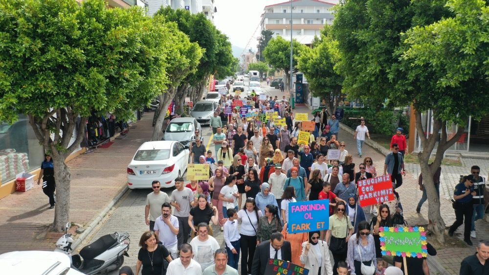 Gazipaşa’da Engelliler Haftası dolayısıyla farkındalık yürüyüşü
