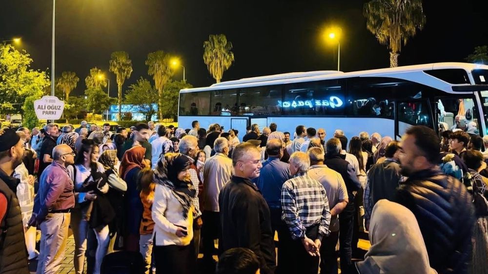 Gazipaşa'da hacı adayları kutsal topraklara uğurlandı