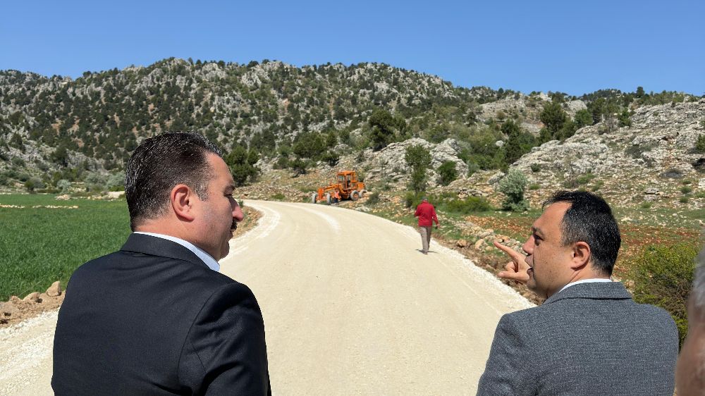 Gazipaşa-Kazancı-Ermenek Yolu’nda çalışmalar başladı