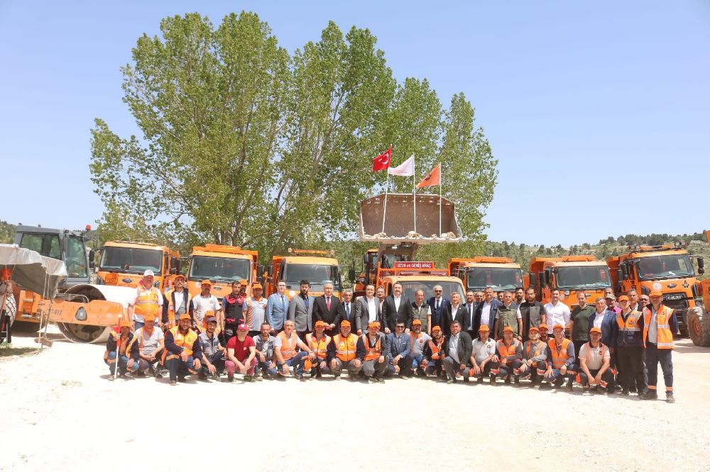 Gazipaşa-Kazancı-Ermenek Yolu’nda çalışmalar başladı