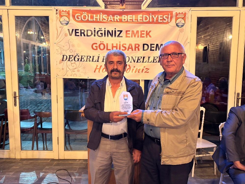 Gölhisar’da emekli personeller için anlamlı gece