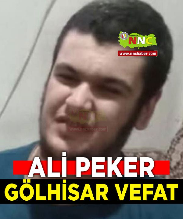 Gölhisar Vefat Ali Peker 