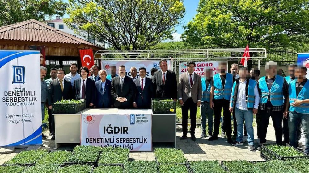 Iğdır Cumhuriyet Başsavcısı  Meriç Dede  "Yeşeren umutlar bahçesi" örnek bir projedir